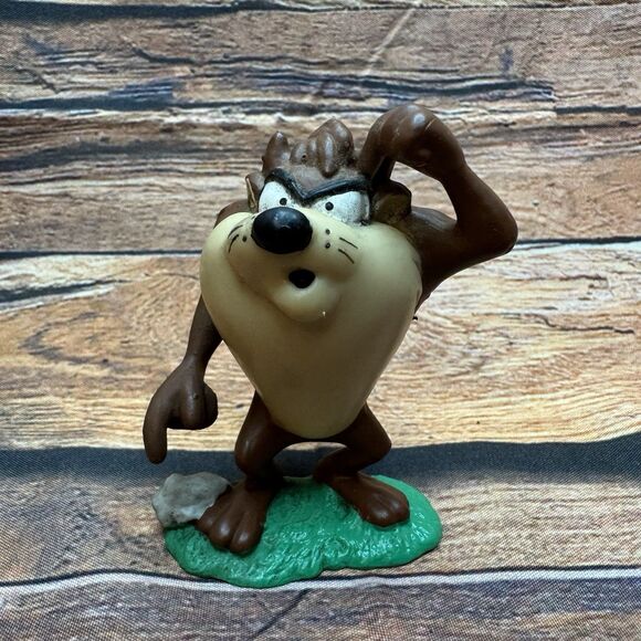 Vintage 1994 Applause Looney Tunes Taz Tasmanian Devil PVC Figure Confused - Picture 1 of 6